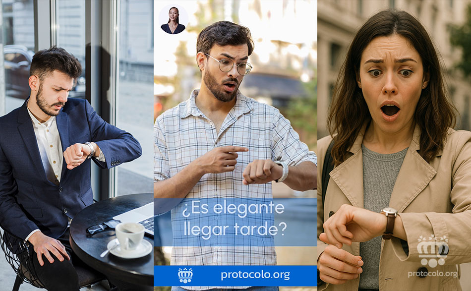 Ser puntual nunca pasa de moda, porque llegar tarde es una falta de respeto