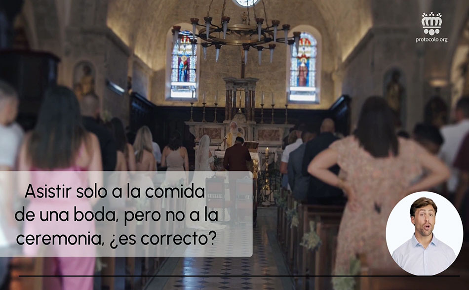 En las bodas religiosas cada vez se ve menos gente en la igleisa
