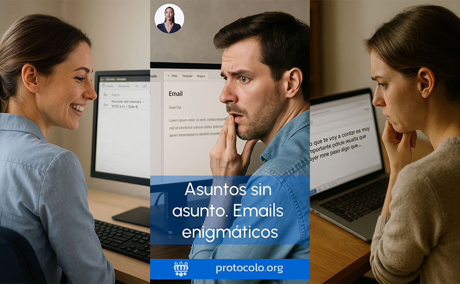 Si el asunto no es breve y claro puede que nuestro correo acabe en la papelera