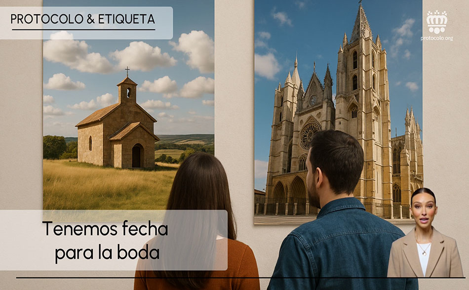 El lugar donde casarse puede tener un gran significado para los novios por diversas razones