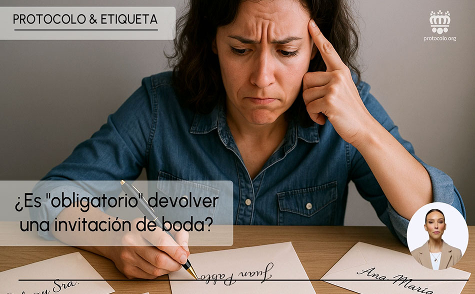 Los compromisos de boda pueden resultar un problema a la hora de hacer la lista de invitados