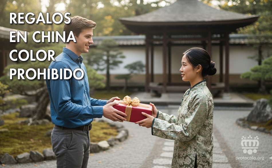 El color rojo y dorado es el que más se utiliza en China para envolver y hacer regalos