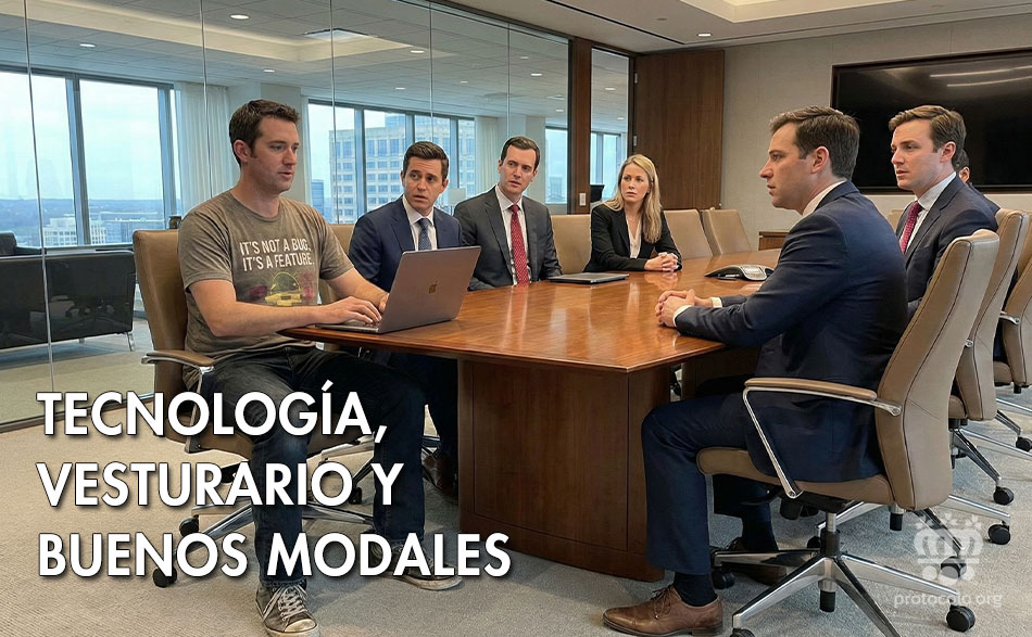 La imagen un poco descuidada y casual del CEO de una empresa tecnológica está cambiando