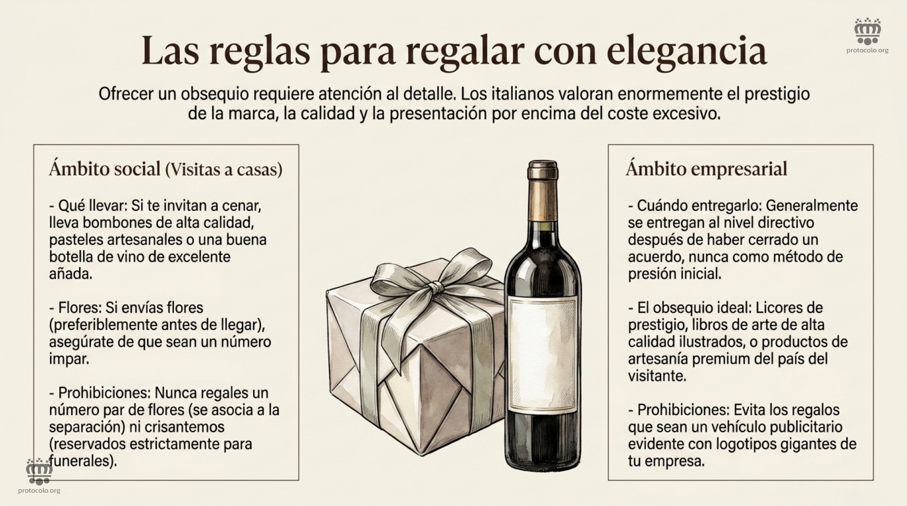 Las reglas para regalar con elegancia. Ofrecer algún obsequio requiere poner atención en el detalle