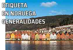 Etiqueta en Noruega. Generalidades