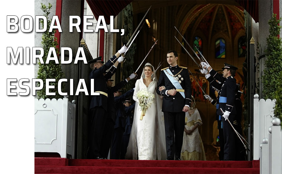 Boda real don Felipe y doña Letizia