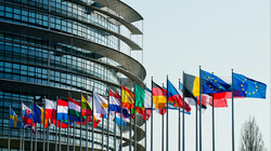 Parlamento Europeo. Simbología de la UE - Unión Europea-.