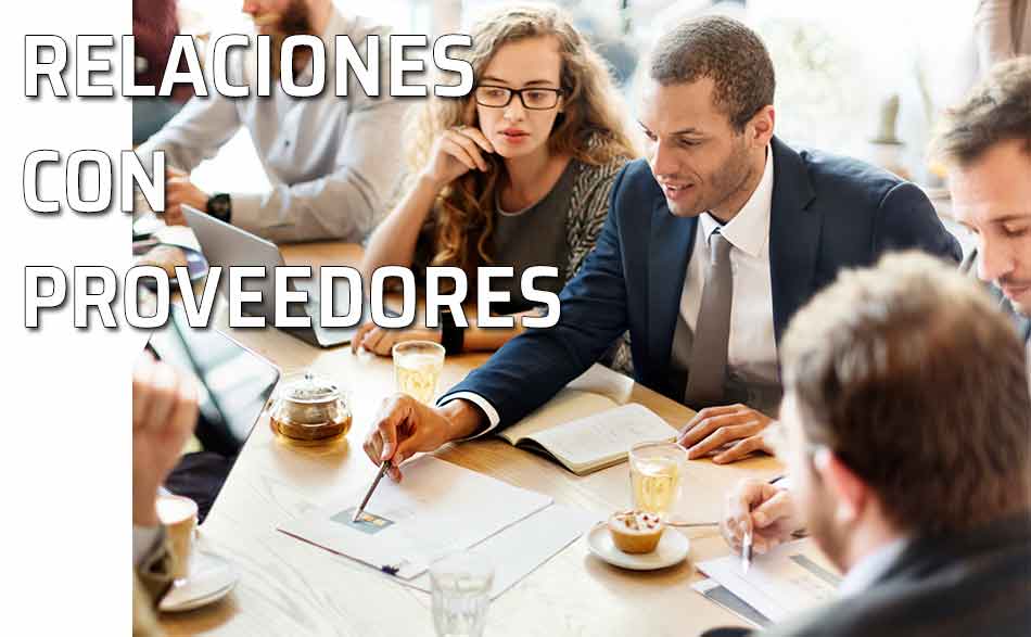 Reunión con proveedores