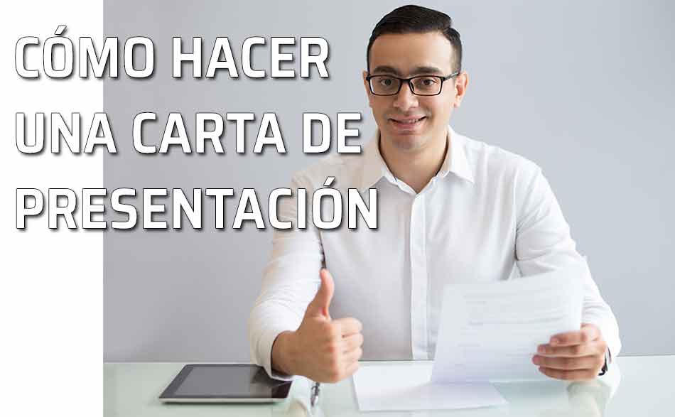 Redactar una carta de presentación