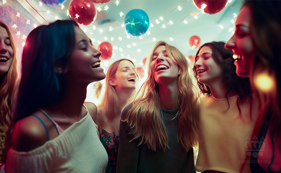 La despedida de soltera es una celebración previa que la novia con sus amigas antes de casarse