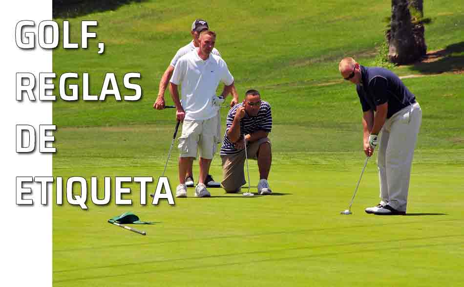 Golf. Reglas de etiqueta para los jugadores de golf