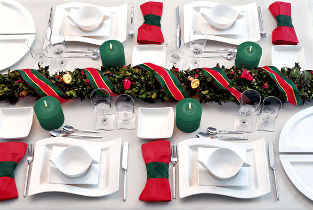 Original mesa de Navidad