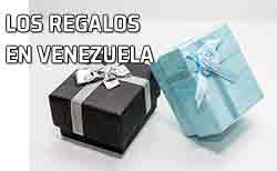 Regalos. Regalar en Venezuela