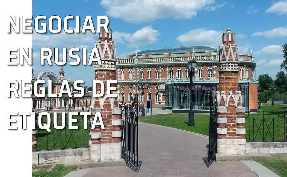 Parque Rusia. Cómo negociar en Rusia