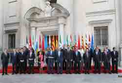 Orden de precedencia basado en la fecha de constitución de la autonomía. Encuentro con los Presidentes de las Comunidades y Ciudades Autónomas