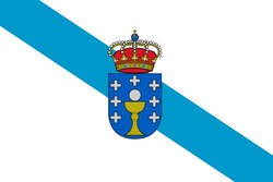 Bandera Constitucional de la Comunidad Autónoma Gallega