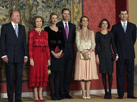 La Famlia Real española.
