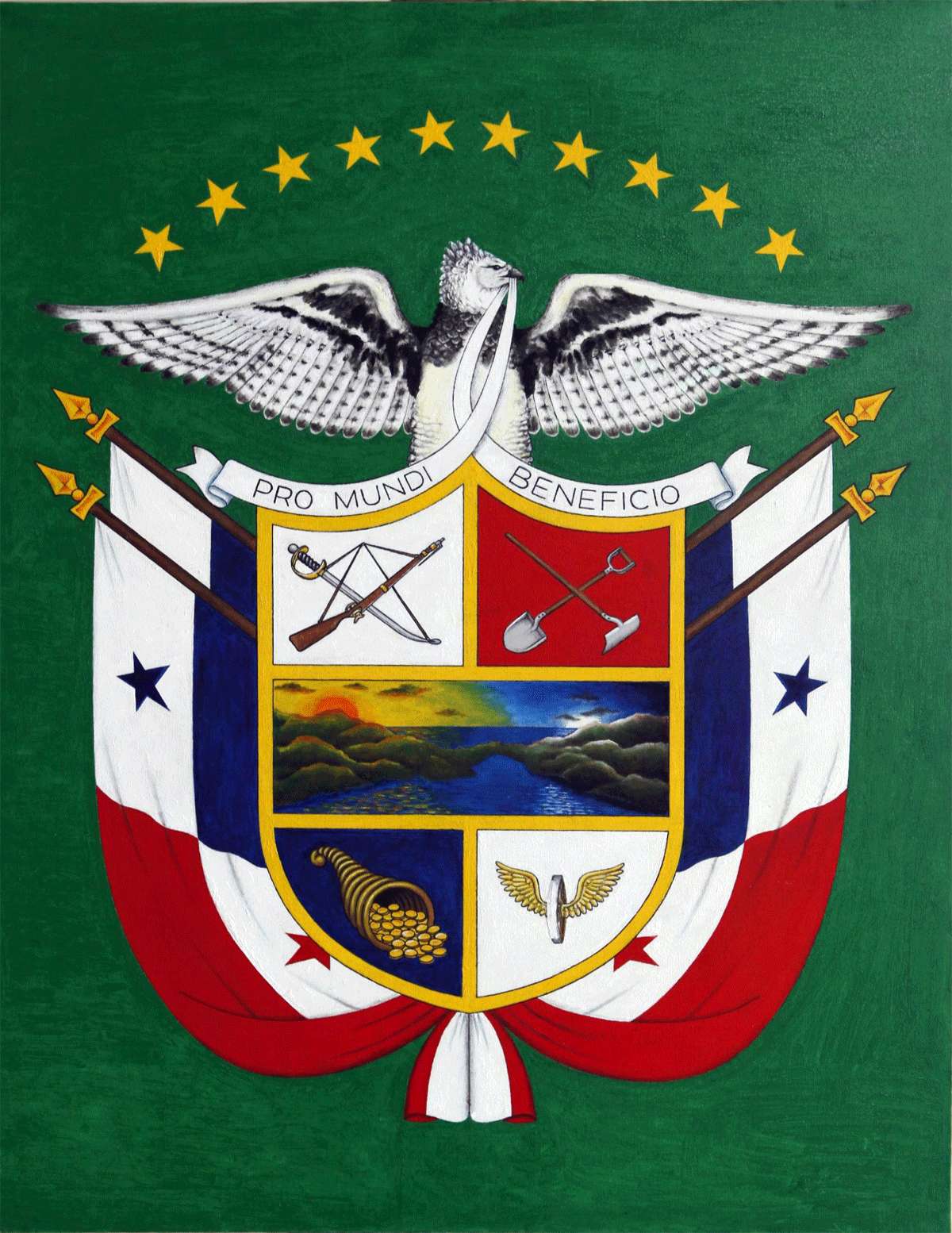 Escudo Nacional de Panamá Historia Descripción y su...