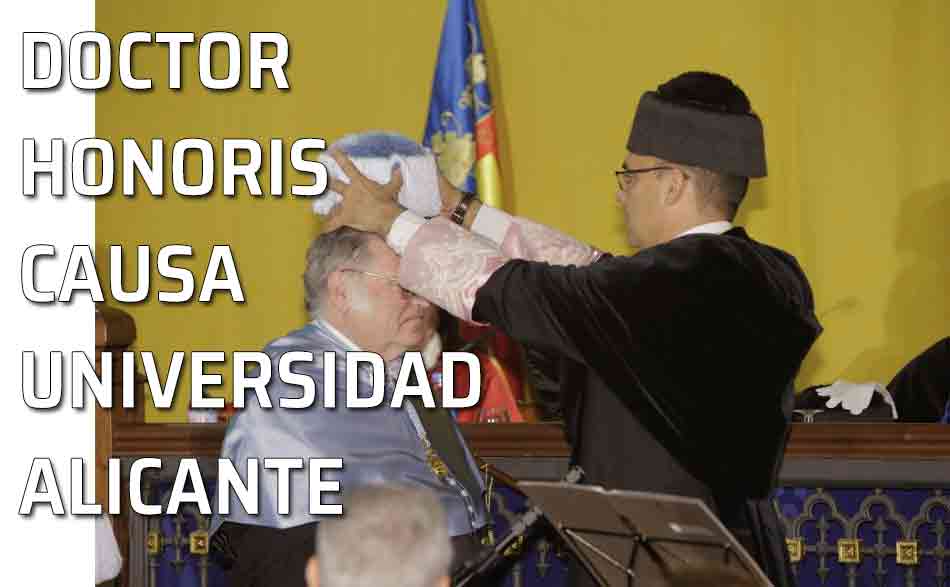 Investidura Doctor Honoris Causa a los hispanistas Dufour and Chastagnaret