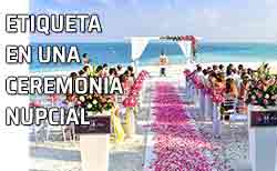 Boda en una playa