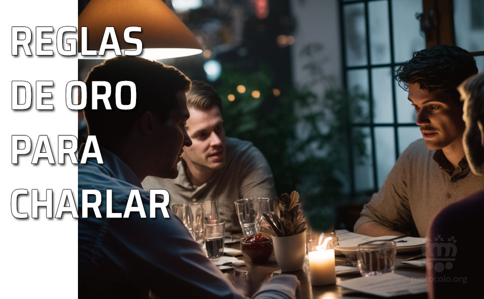 Un grupo de amigos comparte cena y conversación