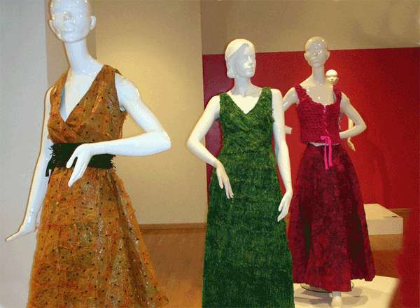 Colección vestuario femenino para fiesta.