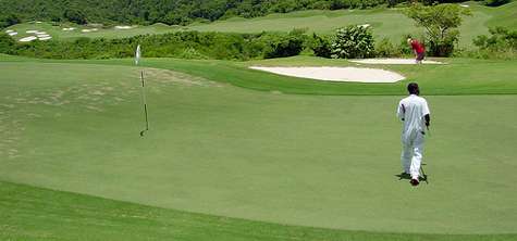 Golf. Campo de golf.