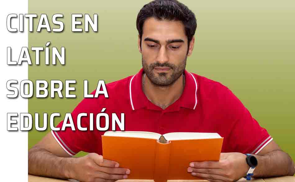 Hombre leyendo. Buenos modales, saber estar y buena educación: citas en latín
