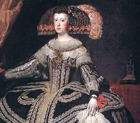 Reina Mariana de Austria.