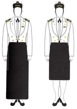 Uniforme mujer Modelo B.