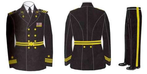 Uniforme hombre Modelo A.