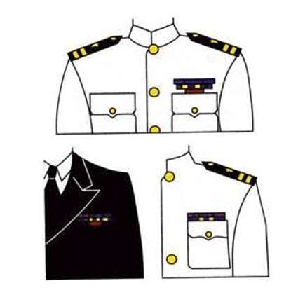 Cintillas uniformes.