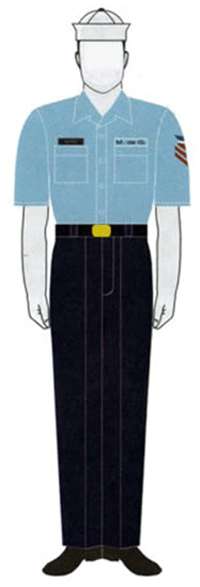 Uniforme alistado M-6. Uniforme alistado. M-6.