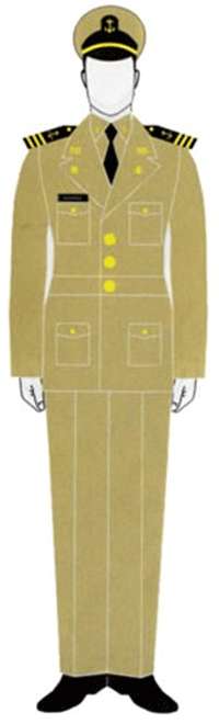Uniforme Guardamarinas F. Uniforme Guardamarinas F.