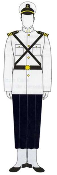 Uniforme Guardiamarinas B. Uniforme Guardiamarinas B.