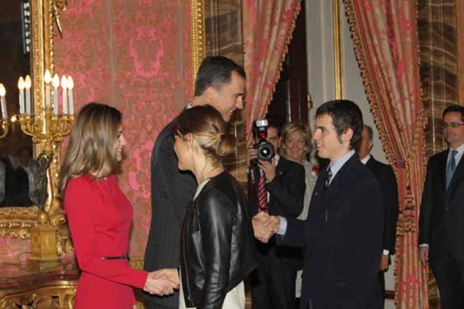 Recepción a una representación del mundo de las letras, con ocasión de la entrega del Premio Cervantes 2011