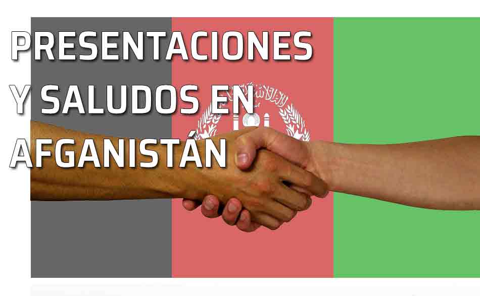 Dar la mano, bandera de Afganistán