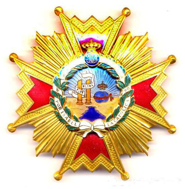 Medalla Orden de Isabel la Católica