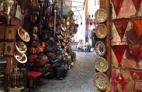 Zoco. Mercado de artesanía.
