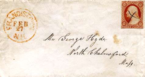 Carta. Carta de Francestown.