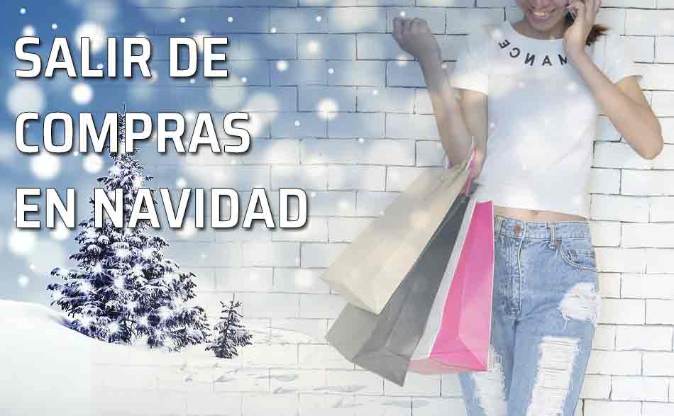 Hacer shopping en Navidad