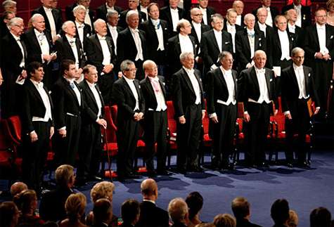 Premios Nobel. Elenco de premiados.