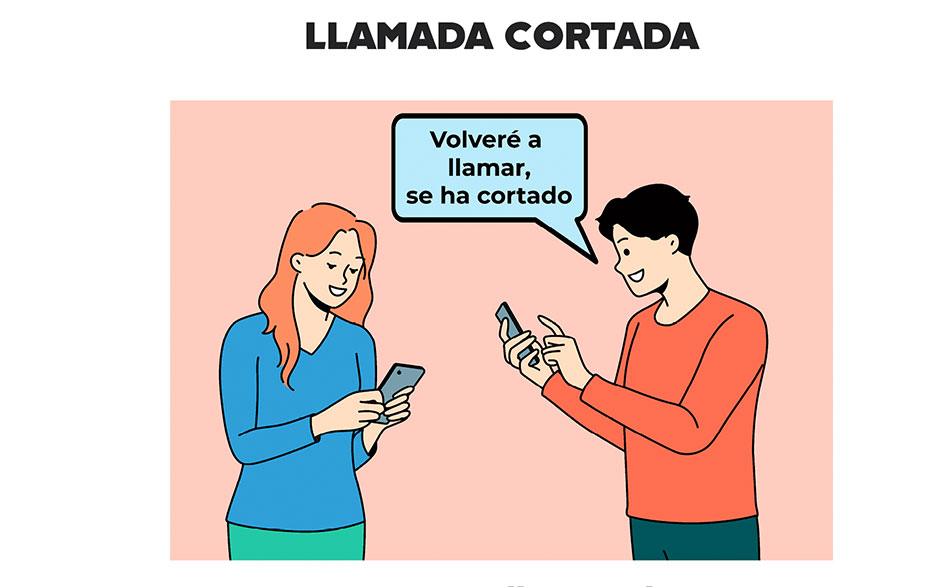 Qué hacer cuando se corta una llamada de teléfono?