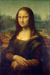 Mona Lisa sonríe, pero sólo de frente.
