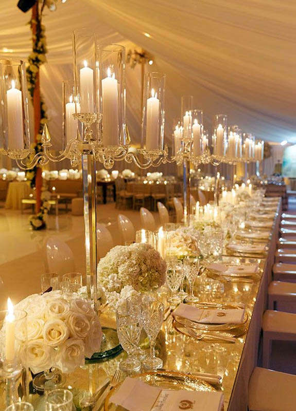 Mesa banquete boda