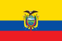 Uso de la bandera Nacional de la República del Ecuador