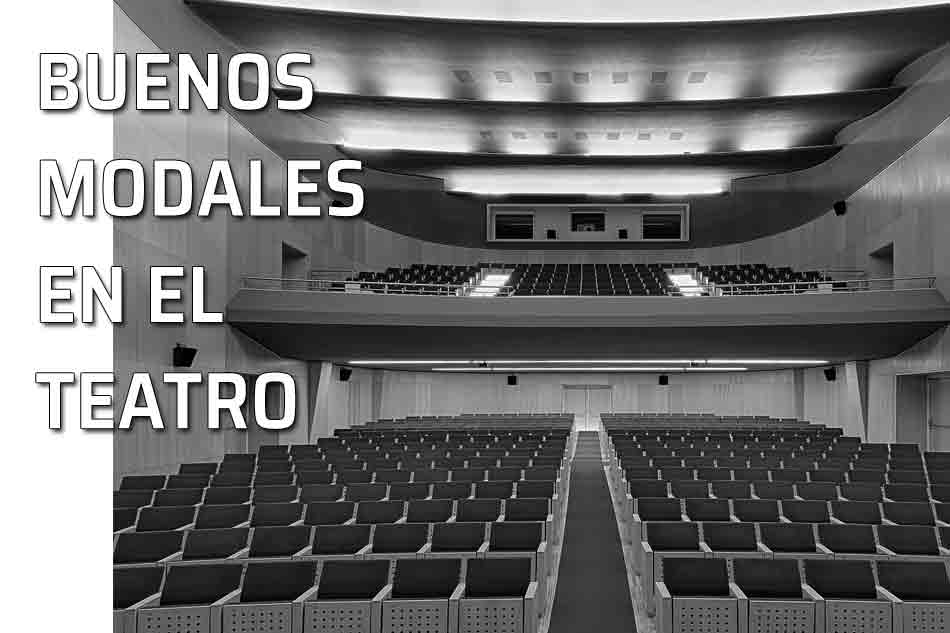 Buenos modales en el teatro. Normas de comportamiento. Teatro vacío