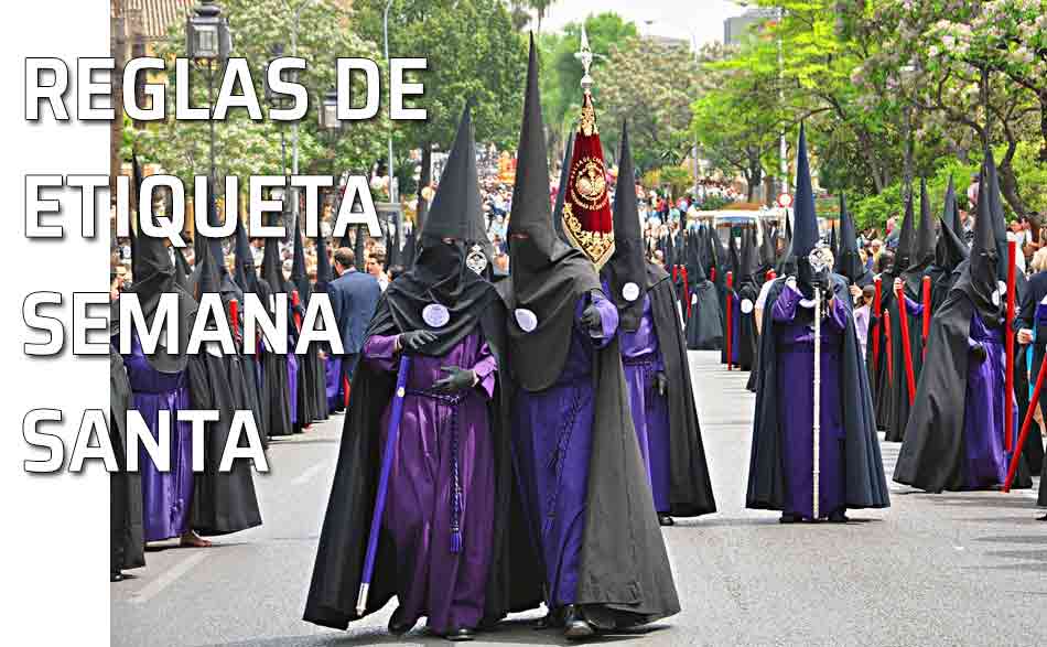 Reglas de etiqueta para las reuniones y los sorteos de los trajes bíblicos