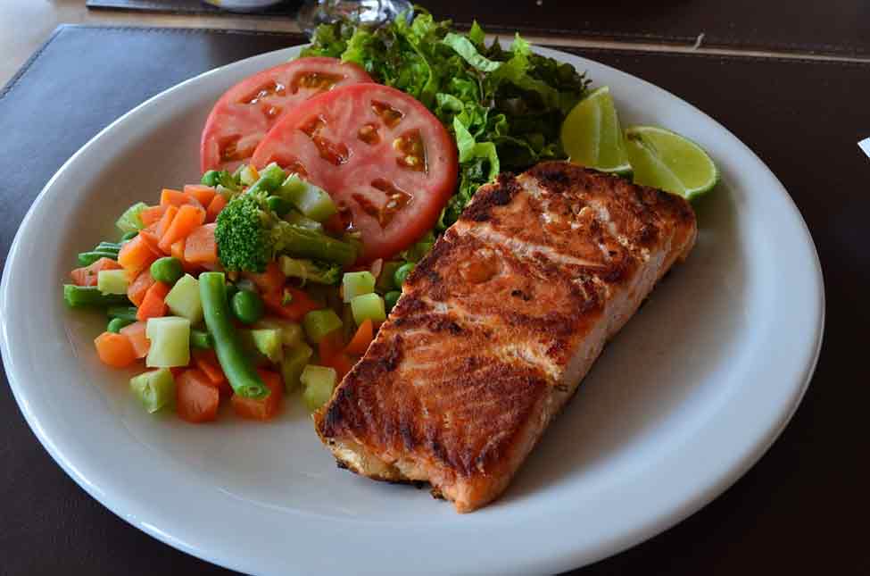 Cena ligera y saludable