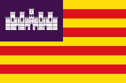 Comunidad Autónoma de las Islas Baleares - Bandera oficial